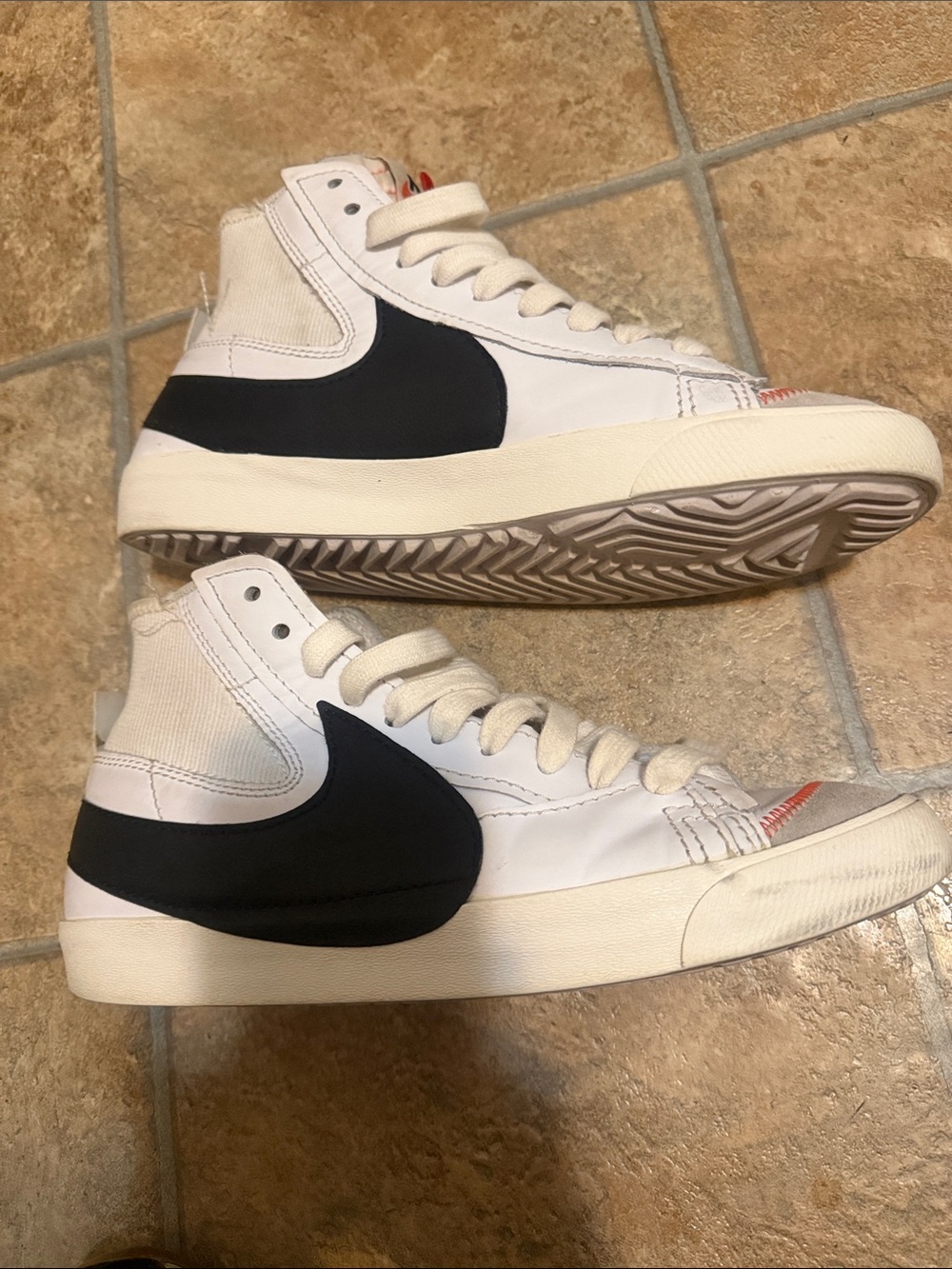 Nike High-Top Sneakers with Accents
